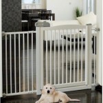 Richell Pet Products Extra Wide Tension Mount Pet Gate – White – Questions & Answers