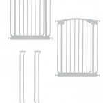 Dreambaby Extra Tall Gate, Two Gates and Two Extensions Value Pack, White – Questions & Answers